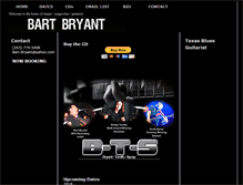 Tablet Screenshot of bartbryant.net